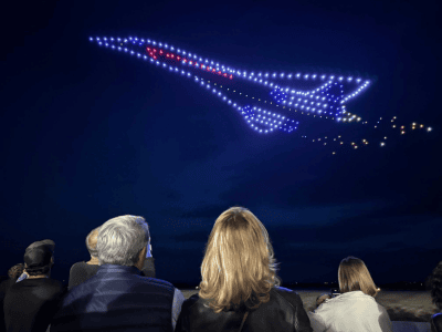 spectacle de drones Potez