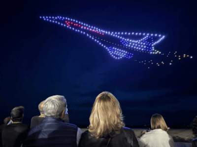 spectacle de drones Potez
