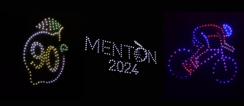 عرض طائرات بدون طيار في مينتون عام 2024