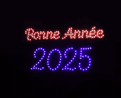 عام جديد سعيد 2025 — عرض أنتيب وجوان ليه بين