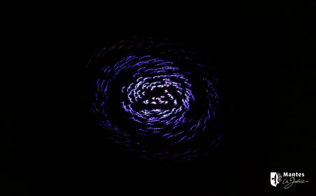 galaxia de las mantis bonitas