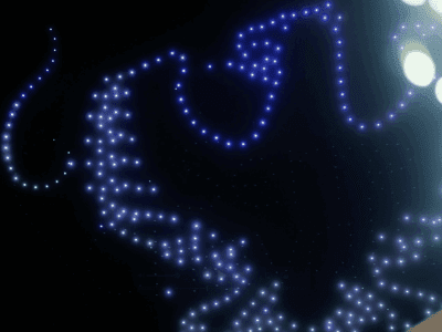 Allumee spectacle de drones Serre-Chevalier