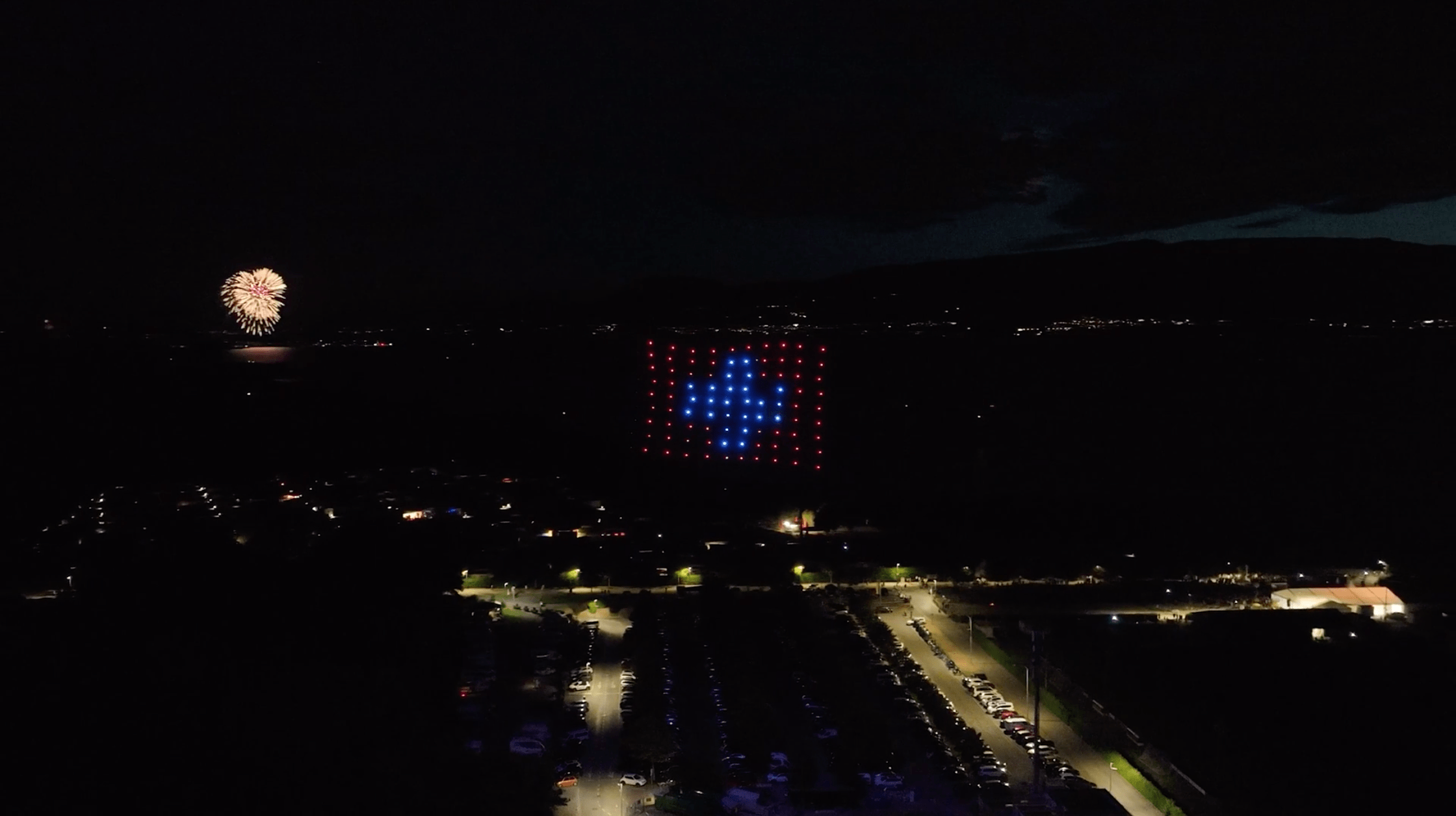 Allumee Switzerland drone show