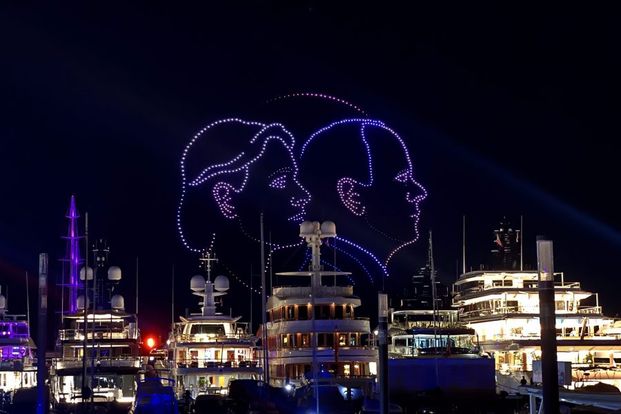 Monaco drone show